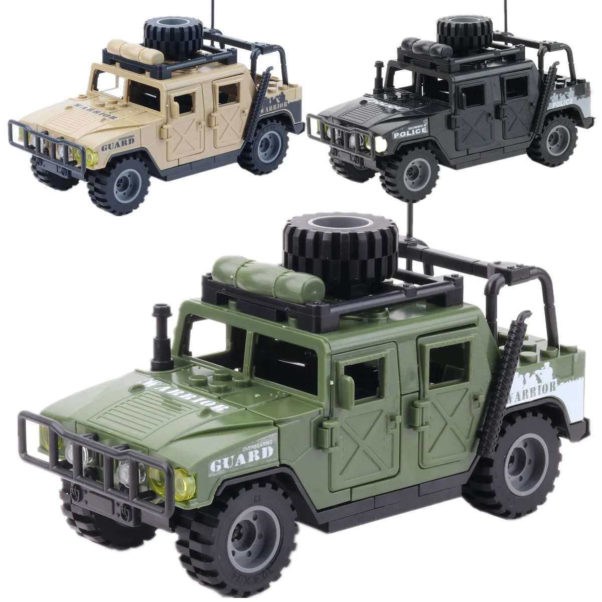 Military Armored Vehicle and Special Forces Building Block Toy Set