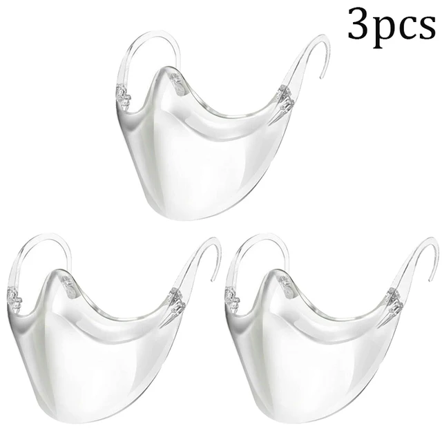 3pcs transparent