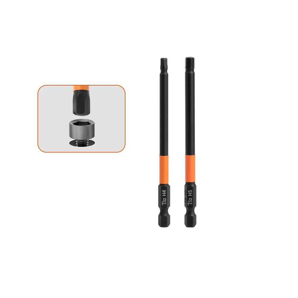 1 Pc Hex Kopf Bohrer Elektrische Schlüssel Schraubendreher Bit 100mm Metrische H2 H2,5 H3 H4 H5 H6 für Bohrmaschine Werkzeug Zubehör – Detail 4