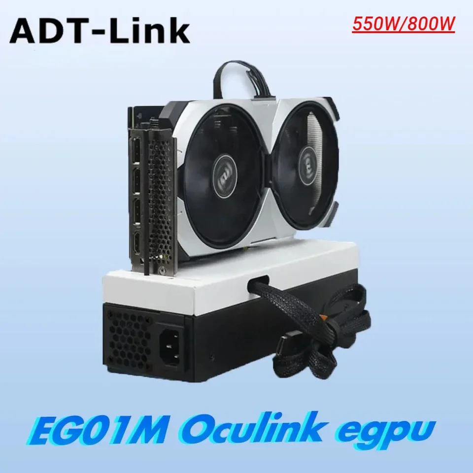 Oculink eGPUキット EG01M Oculink M2 Laptop External Graphics GPU Dock 64Gbps Gen4 550