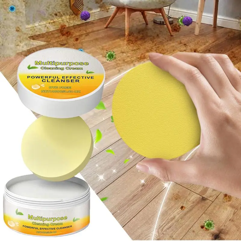 Multipurpose Cleaner Cream Powerful Decontamination Kitchen Paste Stain Remover Stain Polishing Cream For Kitchen Bathroom cleaning cream,bathroom cleaner,hard surface cleaner