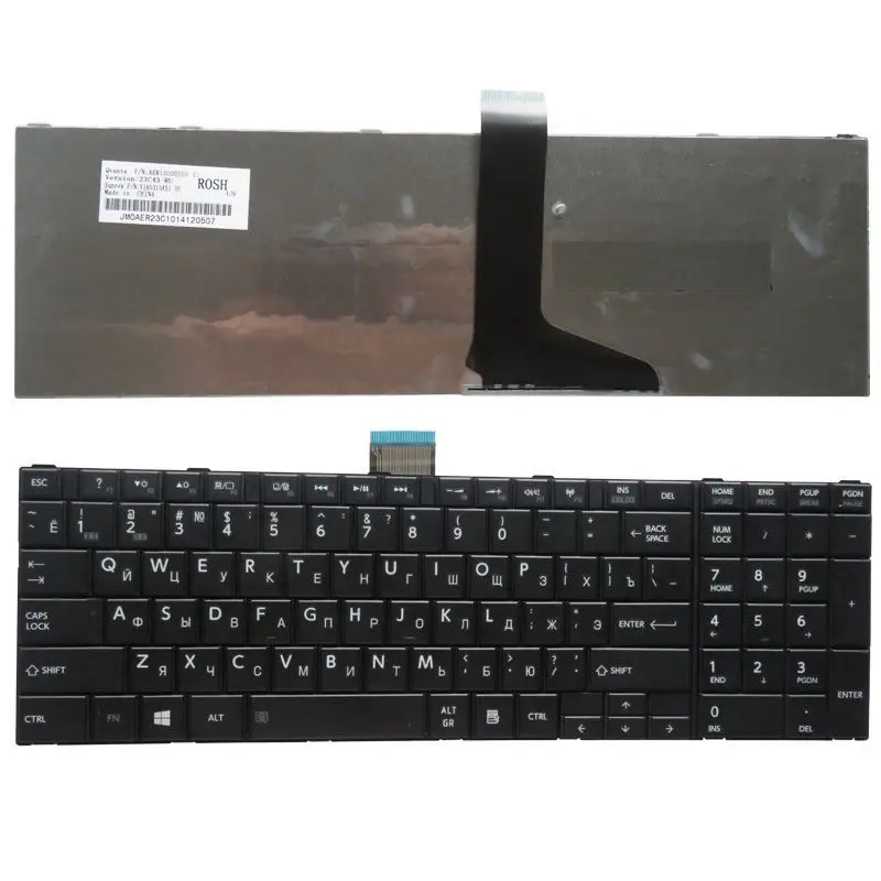 Tastiera Tedesca Bianca Con Cornice Per Toshiba Satellite Pro C70-A, Ricambio Laptop, Attenzione Alla Compatibilità - 4