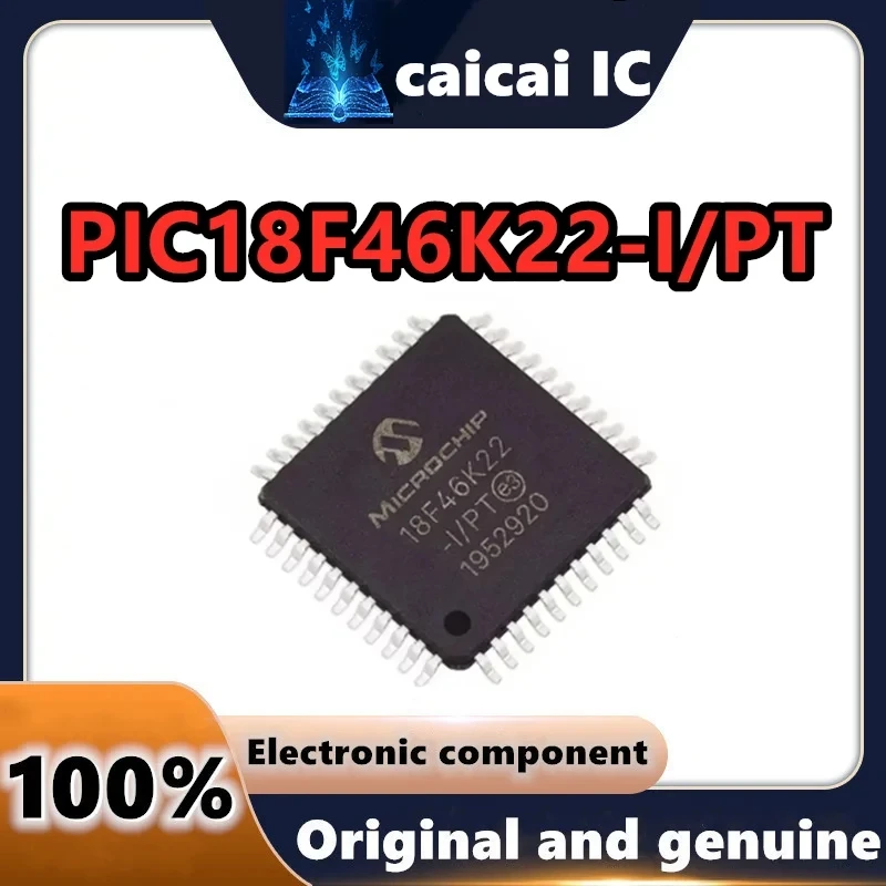 

10 шт./партия PIC18F46K22-I/PT PIC18F46K22-I/PT TQFP44 100% Новый оригинальный