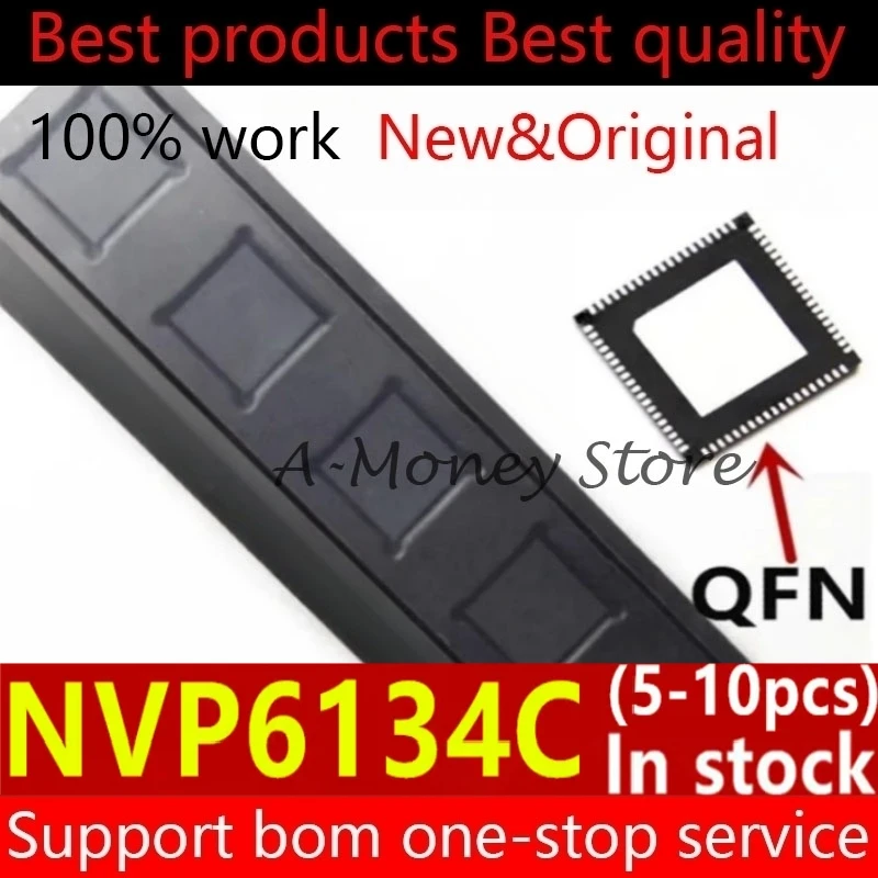 (5-10pcs)NVP6134C QFN-76
