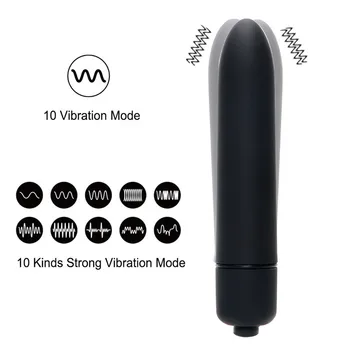 10 Speed Mini Bullet Vibrator G Spot Vibration Vagina Clitoris stimulator Dildo vibrator Adult sex Toys for women Masturbation 2