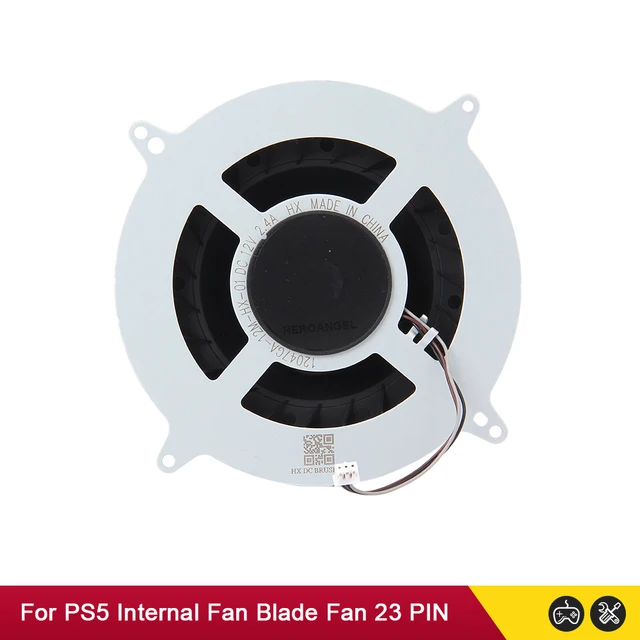 Ventilateur de refroidissement interne Nidec 17 pales d'origine  G12L12MS1AH-56J14 de remplacement de haute qualité pour PS5