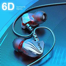 

Olhveitra Wired Earphones In-Ear For Computer iPhone Samsung PC 3.5mm Earbuds Auriculares Stereo Headset Gamer Handfree With Mic