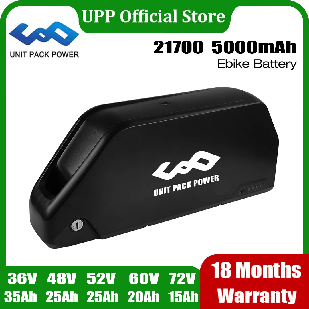 Batteria Bici Elettrica Batteria Litio Per E-Bike - 36V/48V/60V Da 8AH A 30AH Per Motori 1000W Ricambio E-bike - Foto 2