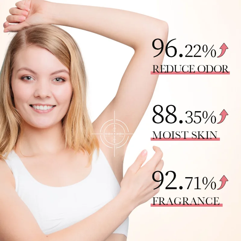 SADOER Fragrant Anti Odor Body Cream Roll-On Beads Anti Sweating Odorless Scenting Underarm Neck Deodorant Refreshing Creams 4