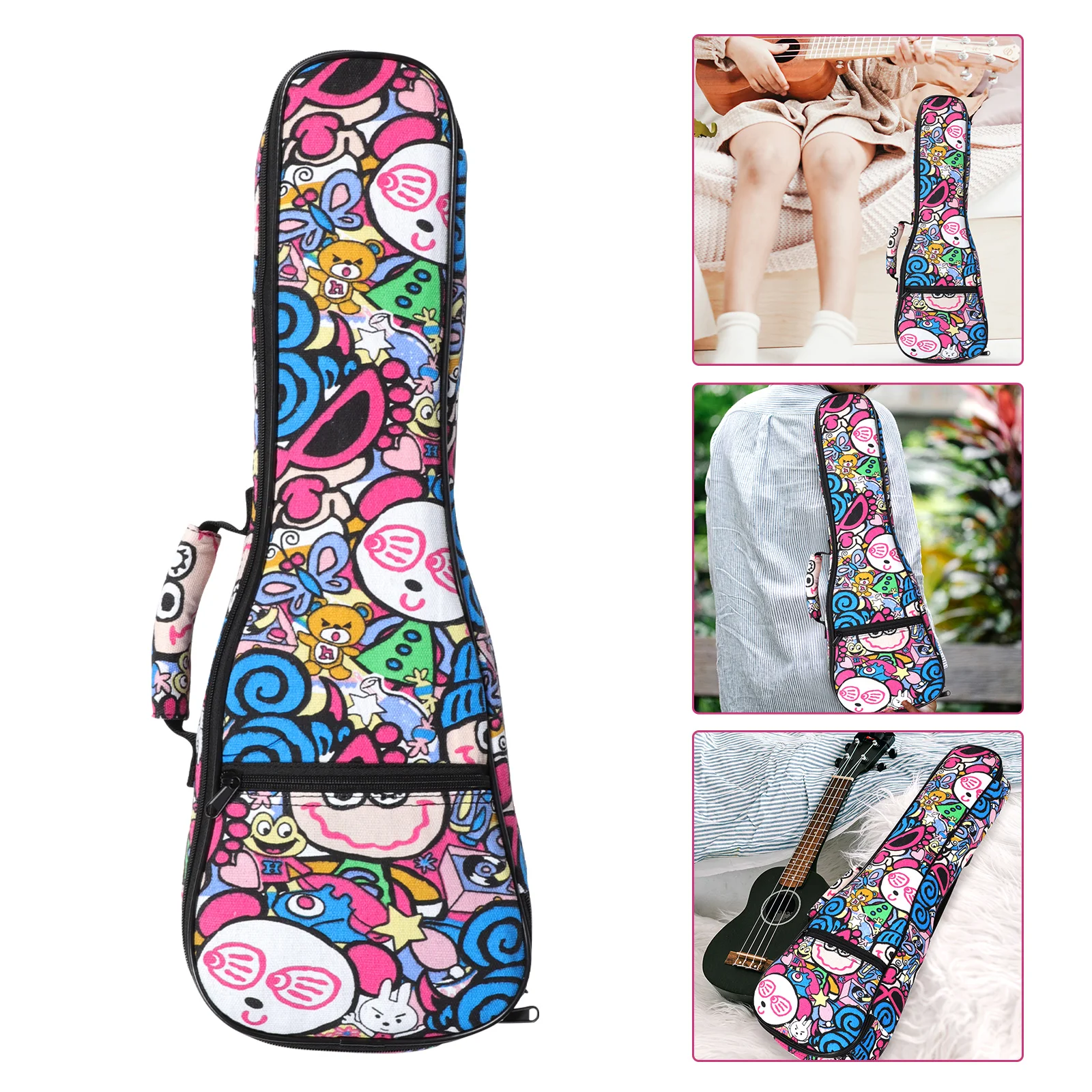 

Ukulele Storage Case Ukulele Shoulder Bag Practical Ukulele Container Ukulele Accessories