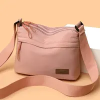 Casual Nylon Crossbody Bag for Women Portable Single oulder Sling Bag Faionable Waterproof Multifunctional New 2025