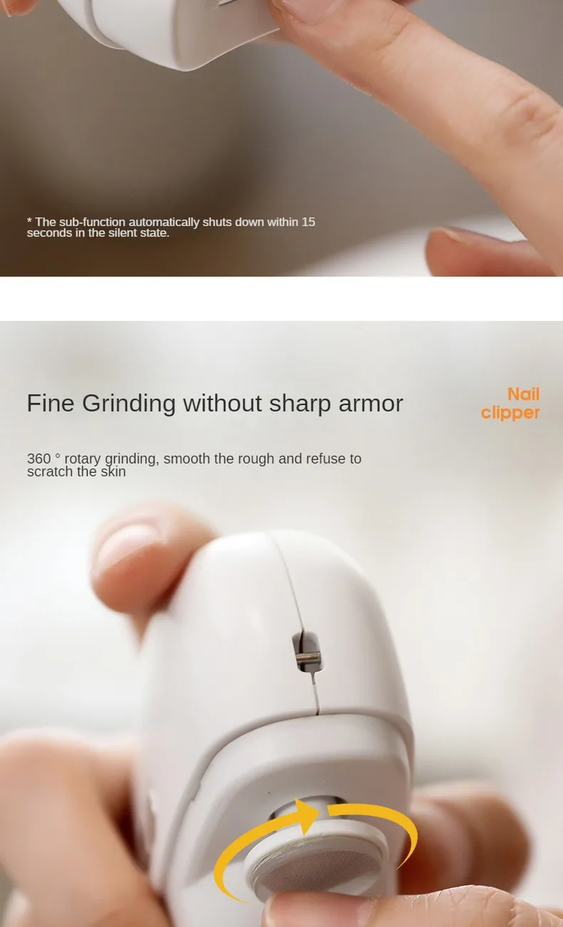 Automatic Nail Care Kit for Manicure and Pedicure