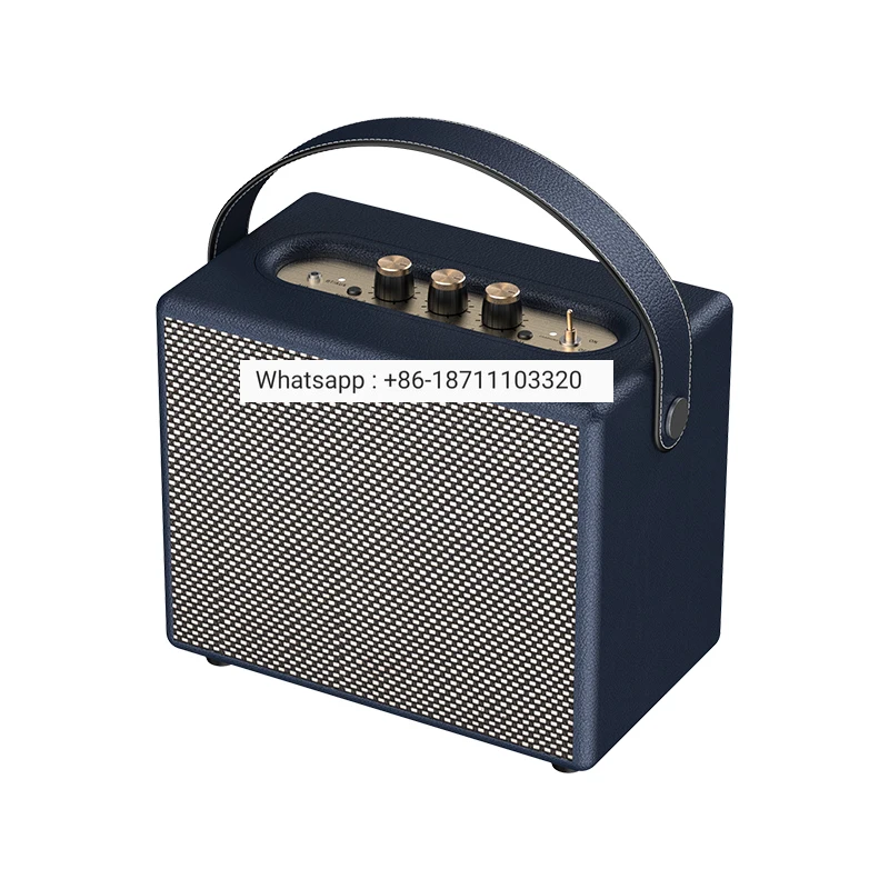 

Factory Price Super Bass Vintage Classic Wireless Wooden Computer Mobile Portable Retro Wood Speaker Music Audio Player