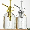 350ml Plant Flower Glass Garden Watering Spray Bottle Push-type Watering Can Retro High Atomization Nozzle Bottle 4