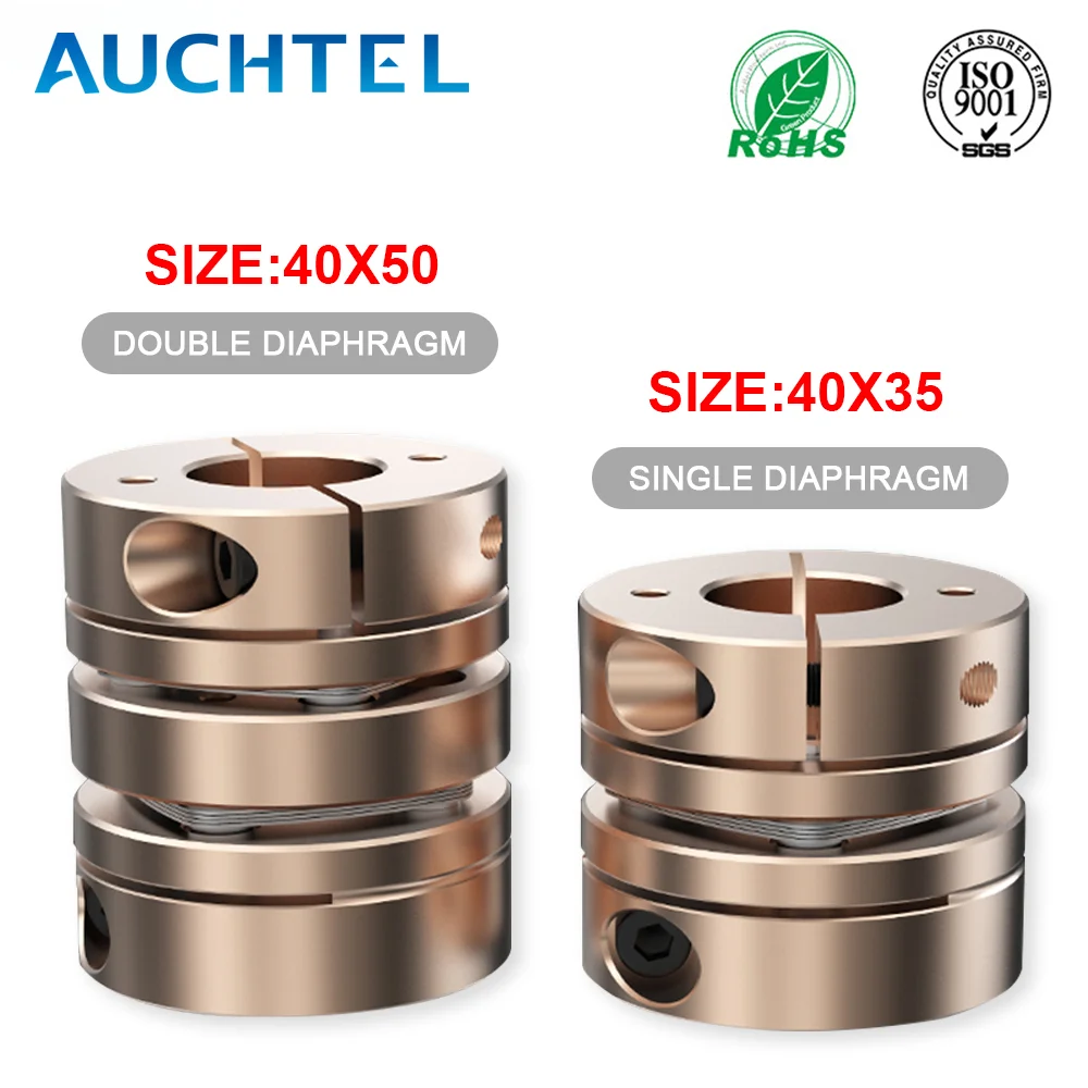 

Flexible Motor Shaft Coupler LD D45L35/L50 Diaphragms Aluminium Accessories High Torque Cardan Rc CNC For 3D Print Coupling