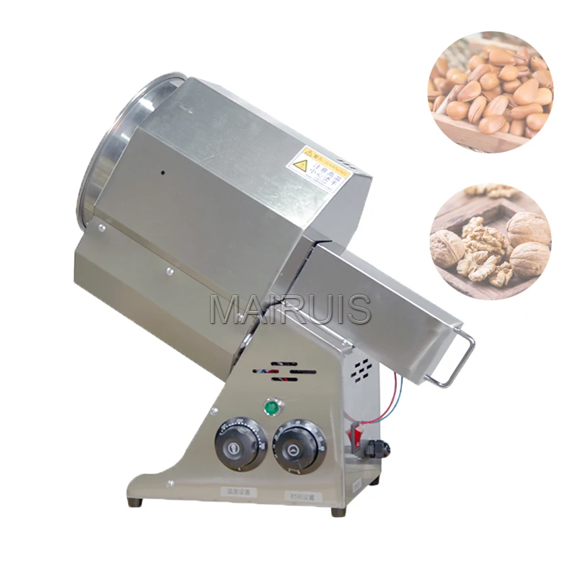 

Small Household Peanut Soybean Cashew Nut Roasting Baking Machine Sesame Coffee Bean Roaster 220V