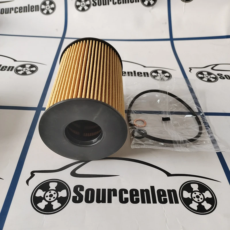 Engine Oil Filter Kit For ALPINA B5 B6 B7 BMW F10 F07 F11 550i F12 F13 F06 650i F01 750i G11 750i E70 E71 X5 X6 11427583220