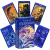 Tarot of Mermaids Tarot Deck Cards About 10X6cm For Family Party High Quality Fortune Telling Divination Tarot Cards Deck Game 1