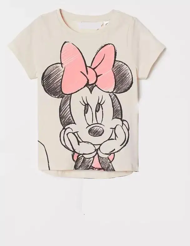 Disney Mickey Mouse T-shirts For Kids Babies Summer Wear 9m-6t