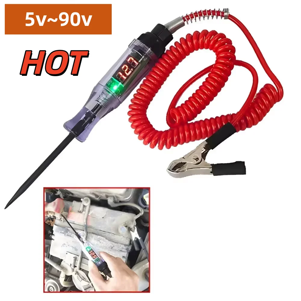 Car Truck Voltage Circuit Tester Auto 6V 24V Tools Car thumbnail 2