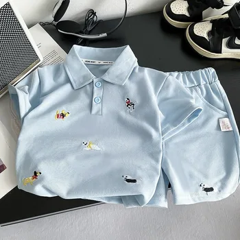Summer New Baby Boys Clothing For Children Boys T-Shirt Shorts 2Pcs/Sets Infant Kids Clothes Casual Costume Toddler Tracksuits