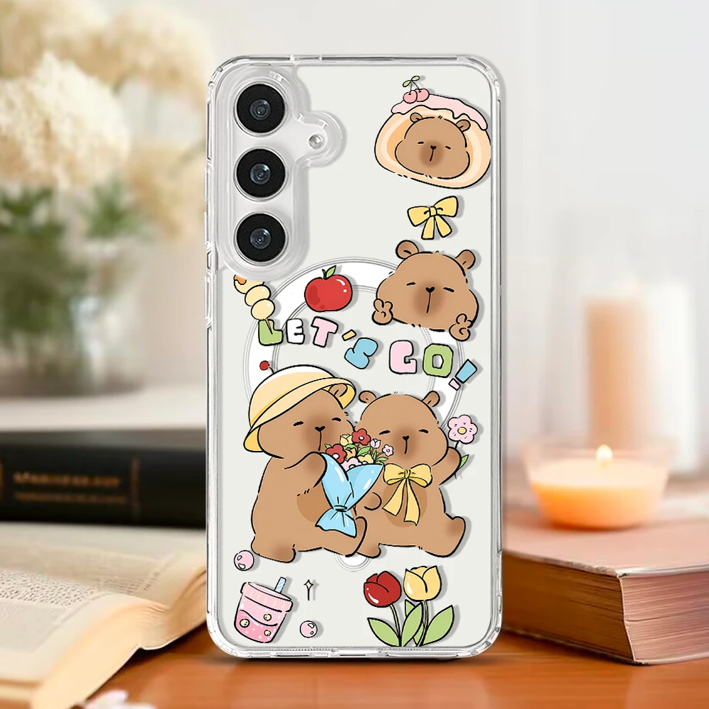 Adorable Capybara Magnetic Phone Case