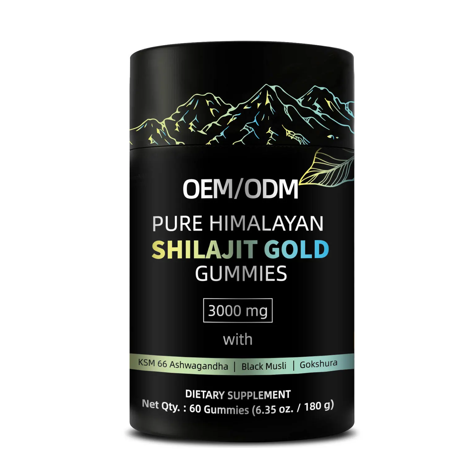 Shilajit gummies 1 bottle Regulates immunity Balances nutrition Maintains energy and health