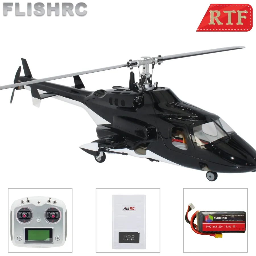 InStockFLISHRC450ScaleAirwolf6CHSimulationRCHelicopterGPS