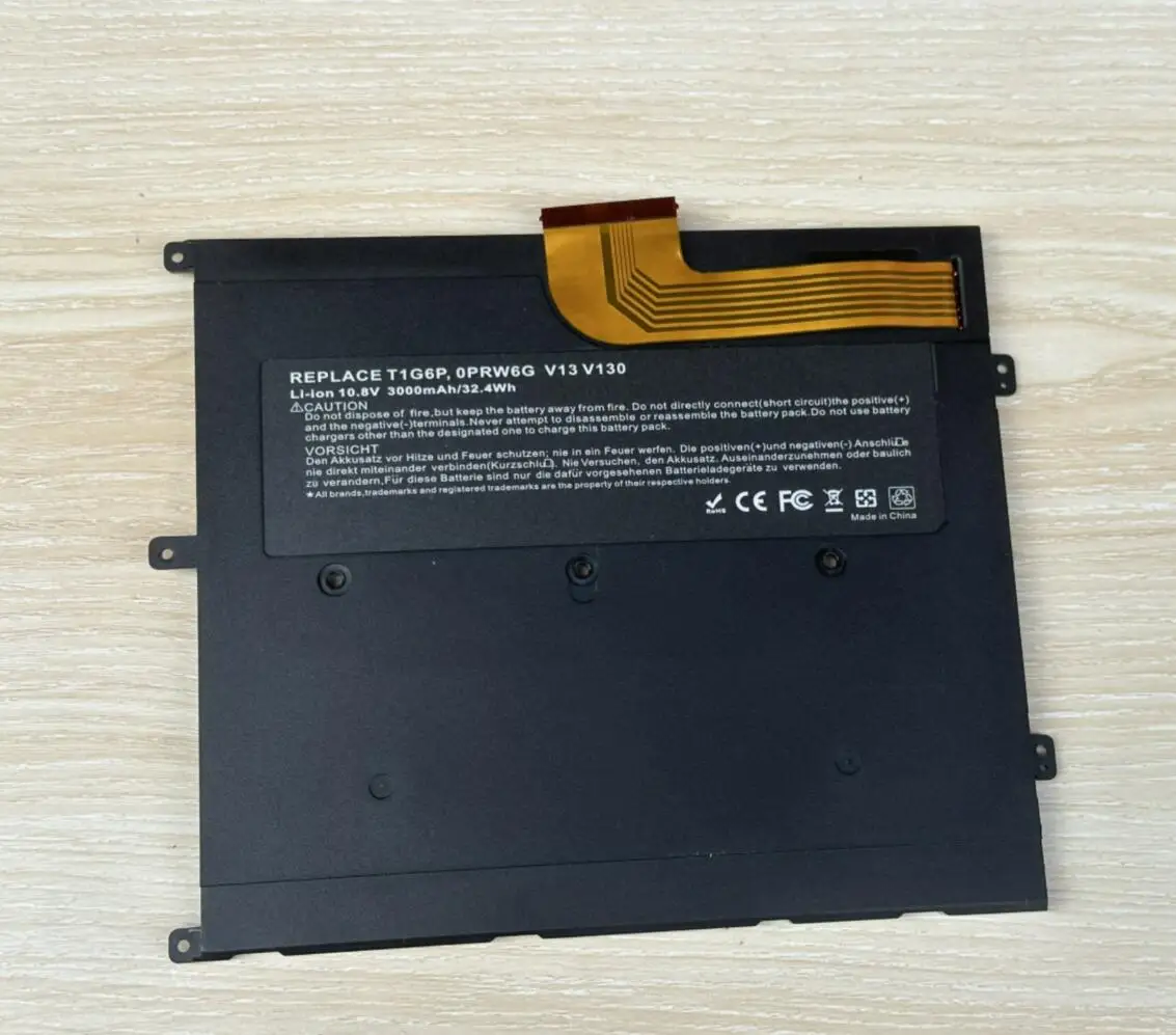 Bateria Nova do Portátil para Dell Vostro V13 V13z V130 V1300 0ntg4j 0prw6g 0449tx Prw6g T1g6p - Imagem 5