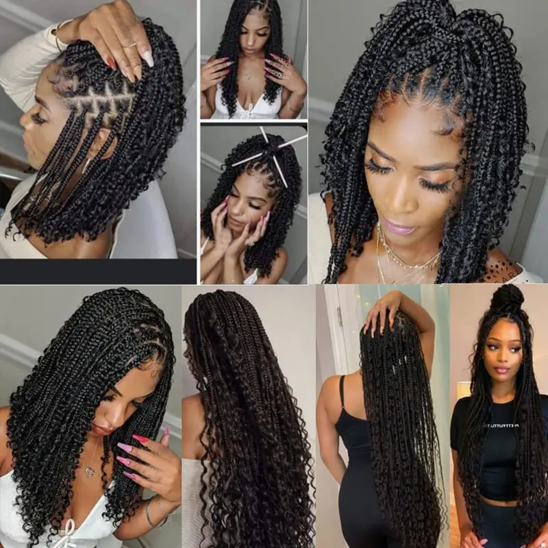 31 Stunning Brazilian Wool Hairstyles | ThriveNaija | Brazilian wool  hairstyles, African braids hairstyles, Braids with beads