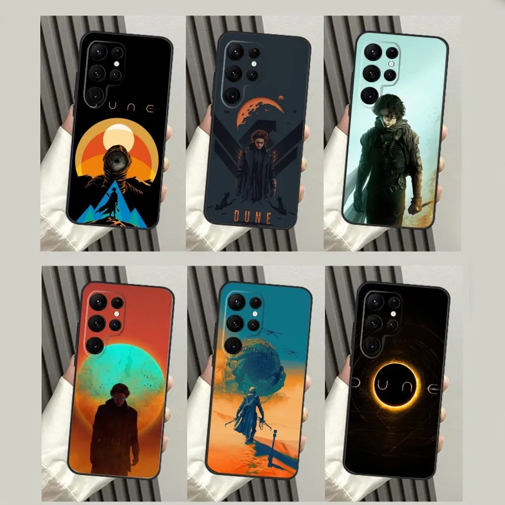 Custodia Per Telefono Movie D-Dune Per Samsungs23,S22,S21,S20 Ultra Pro S10,S30Plus,S9,20Lite Ultra Black Cover