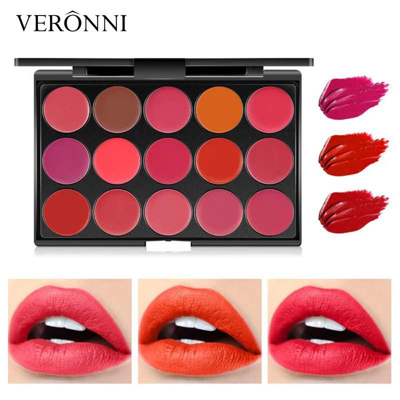 

Lipgloss Palette Moisturizing Soft Cream 15 Colors Shimmer Lip Gloss Waterproof Long Lasting Lip Gloss Cosmetic Makeup Lip Tools