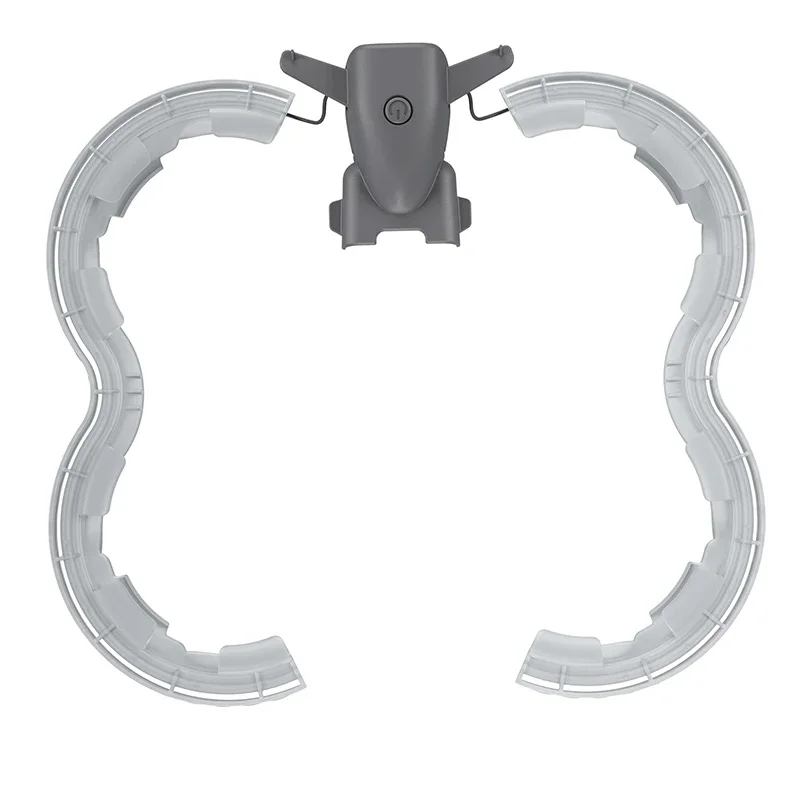 For DJI Avata 2 LED Propeller Guard Protector Rechargeable Luminous Anti-collision Ring Propellers Protective Bumper