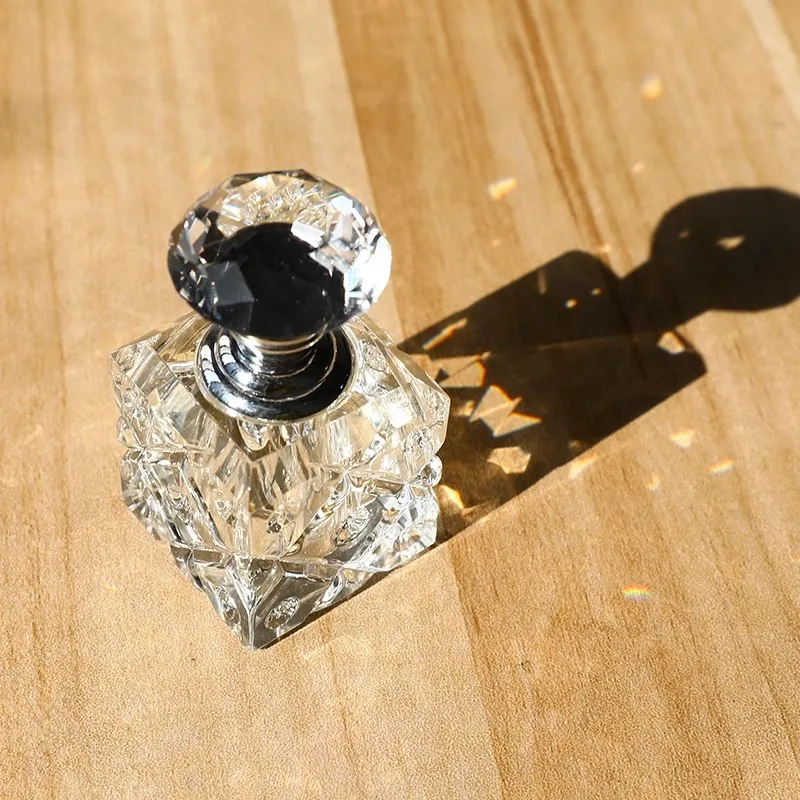 2/10pcs 3ml Refillable Essential Oil Bottles – Premium Crystal Glass Containers with Gl... - SKU CBGS1141 - UGI Packaging