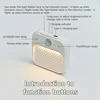 Motion Sensor LED Night Light White Mini Magnetic Removable Tri-colour Adjustable Bedroom Staircase Wardrobe Cabinet Lighting 4