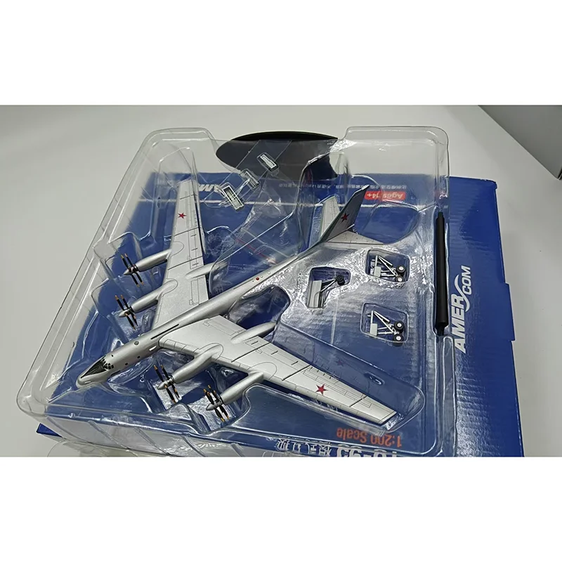 Maquette Avion Tupolev TU-95 En Métal Coulé, échelle 1/200 - Collection