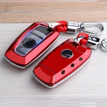 Cover chiate/telecomando per BMW F30 F20 F11 F10 E87 G20 E46 f31 F34 G30 X3 F25 520 525li M3 M4 Serie 1 3 5 Accessori Auto - Copertura Della Cassa Chiave dell automobile Borsette Per BMW F30 F20 F11 F10 E87 G20