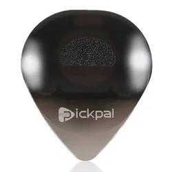 Luminous LED Guitar Pick with Three - Color Light Options (White - Heart)
