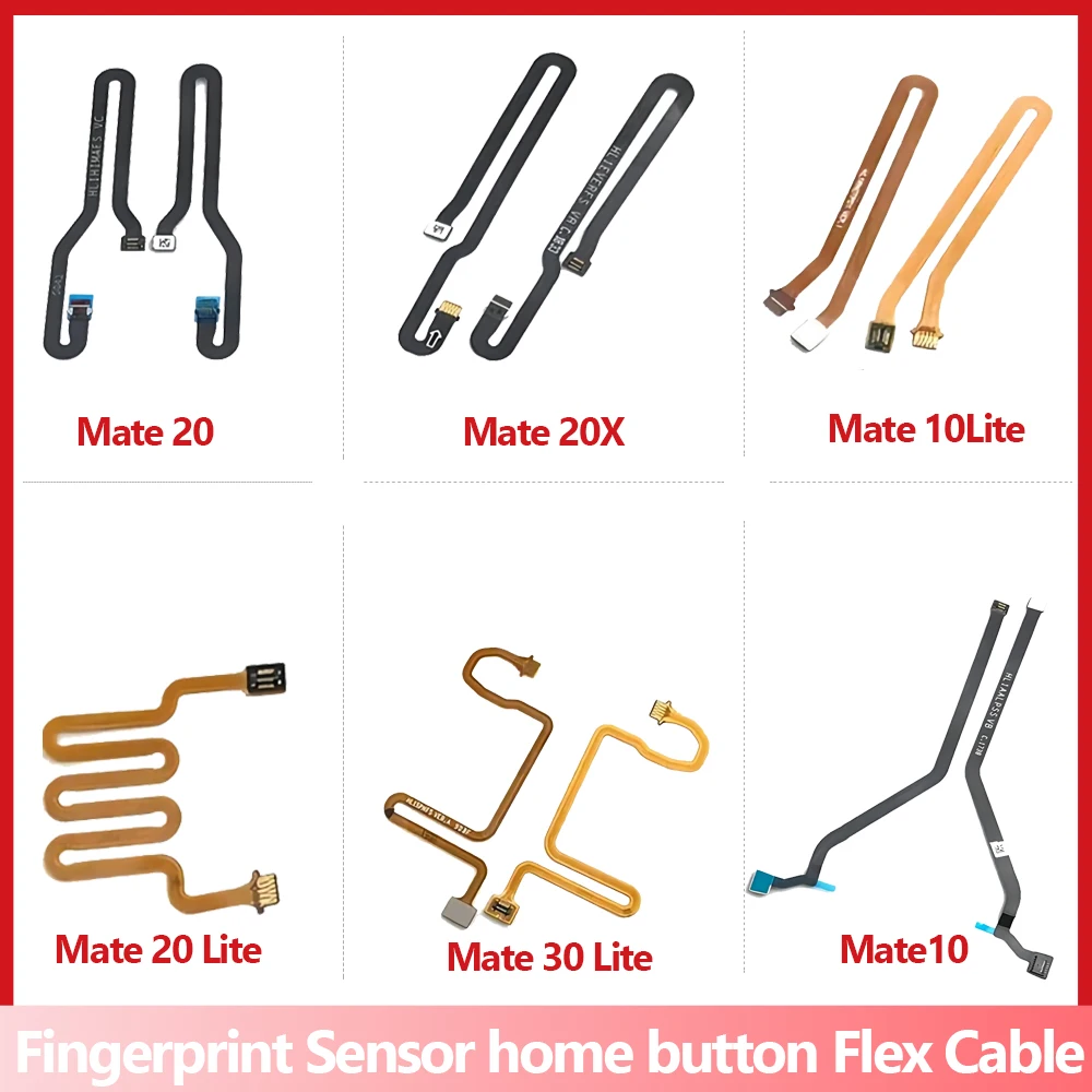 

Сканер датчика отпечатков пальцев для Huawei Mate 10 20 20X 30 Lite