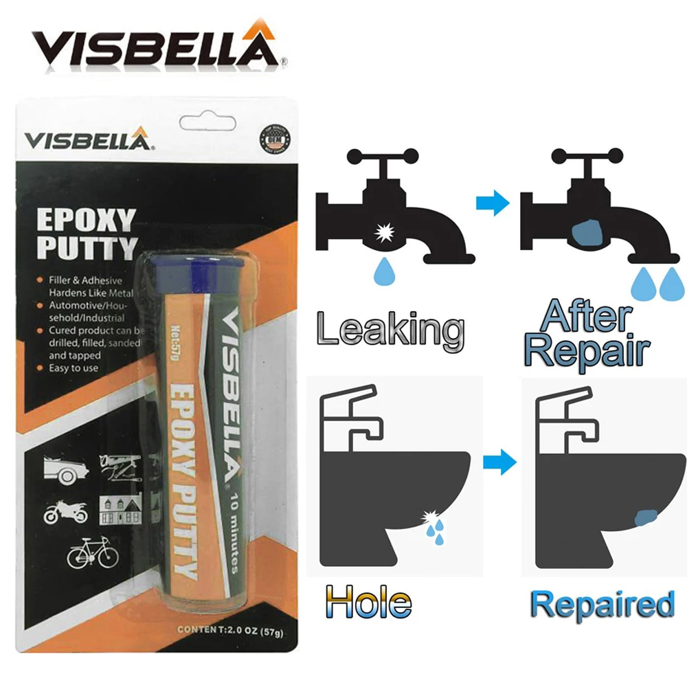 Visbella Heat Resistant Epoxy Glue - China Heat Resistant Epoxy Glue,  Metalic Epoxy
