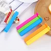 50/100PCS Food Bag Clips Food Bag Sealing Clips Multicolored Reusable Plastic Bag Clips for Food Storage packets Freezer Bags 5