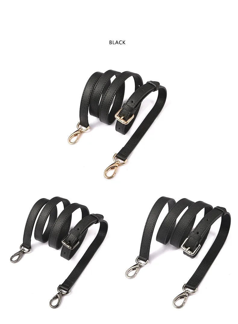 Genuine leather bag strap Adjustable strap crossbody guitar shoulder bag Replacement belt Togo leather