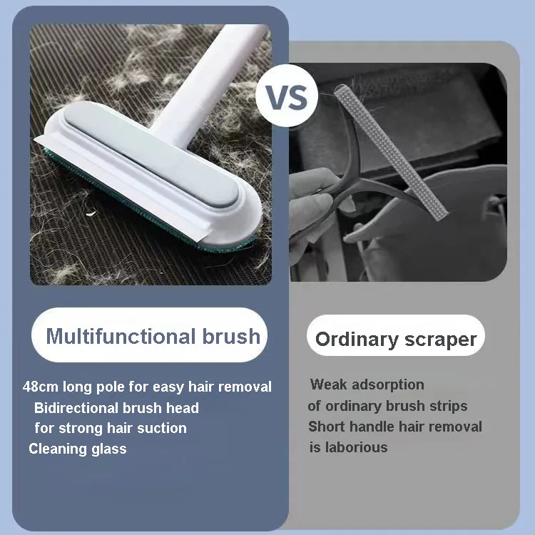 Multi-function Brusher Pet Cat Hair Remover Brush Manual Lint Dog Hair Cleaner Remover Carpet Bed Tools Pet Supplies