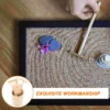 Zen Tool Set Miniature Garden Decoration Other Bamboo Products Tools Sand Rake Wooden Sandbox 5