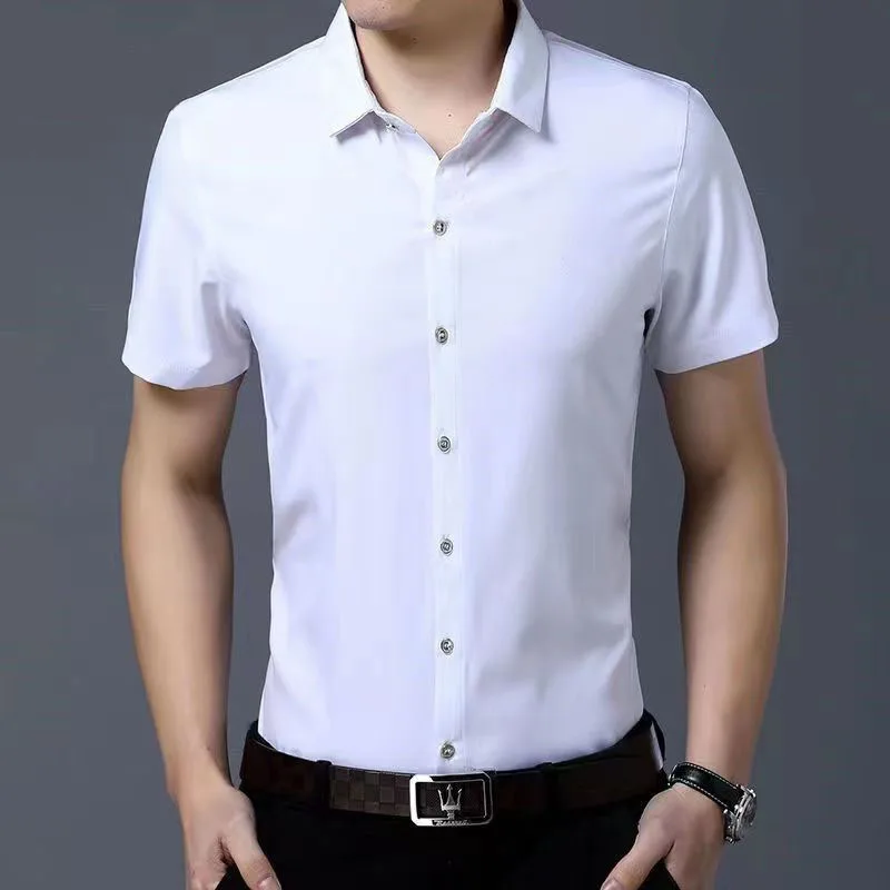 Men's Smart Casual Plaid Long Sleeve Shirt - Stylish Lapel Design