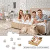 Photo Custom Wooden Puzzle Personalized Jigsaw Round Heart Shape DIY Assemble Game Toys for Adults Kids Decoration With Box 1