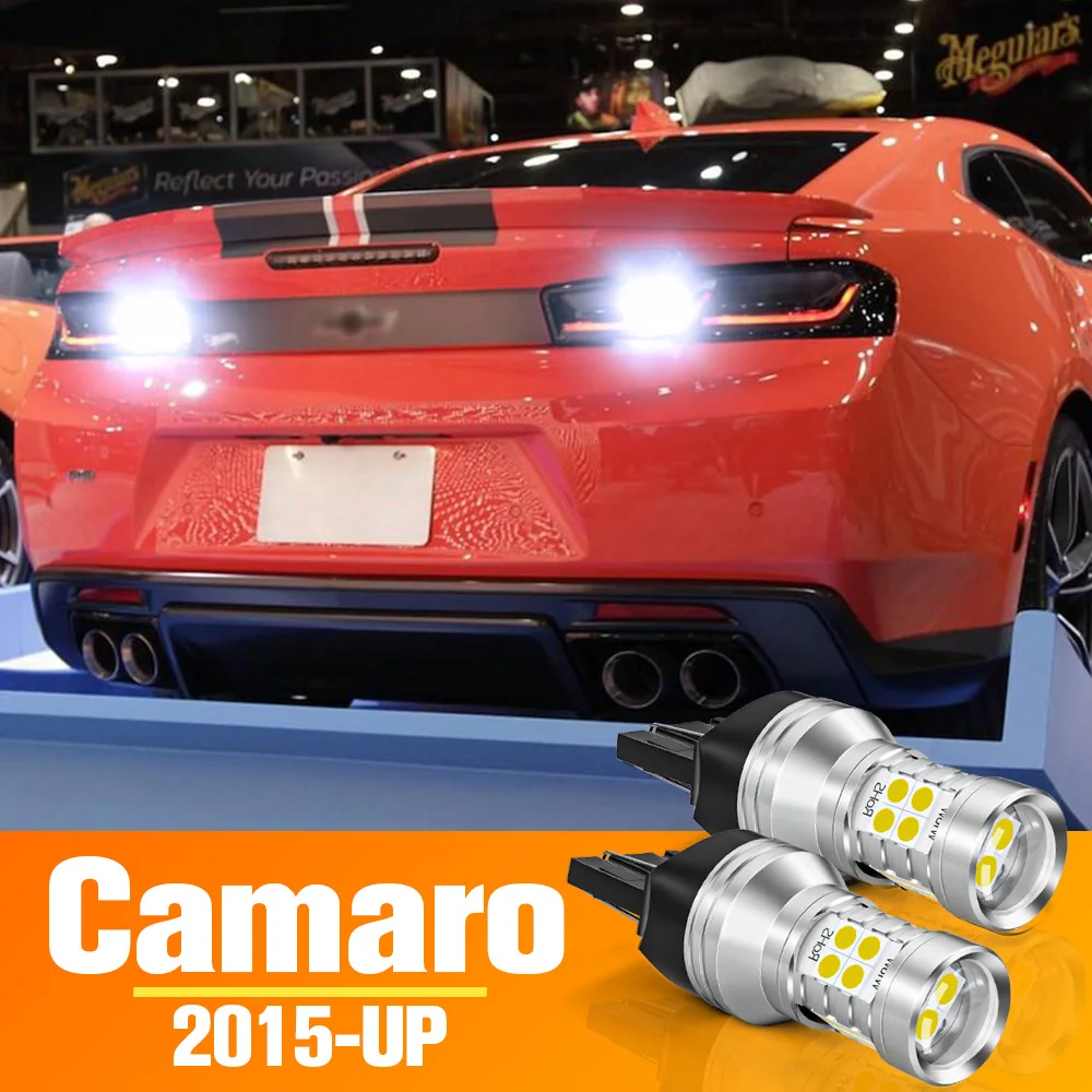 

2pcs LED Reverse Light Backup Bulb Accessories For Chevrolet Camaro 2015 2016