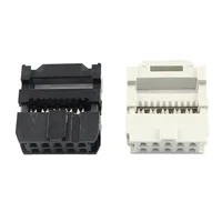 2.54mm Pitch 2x5 Pin 10 Pin Cable Connector IDC FC Female Header Socket FC-10 1