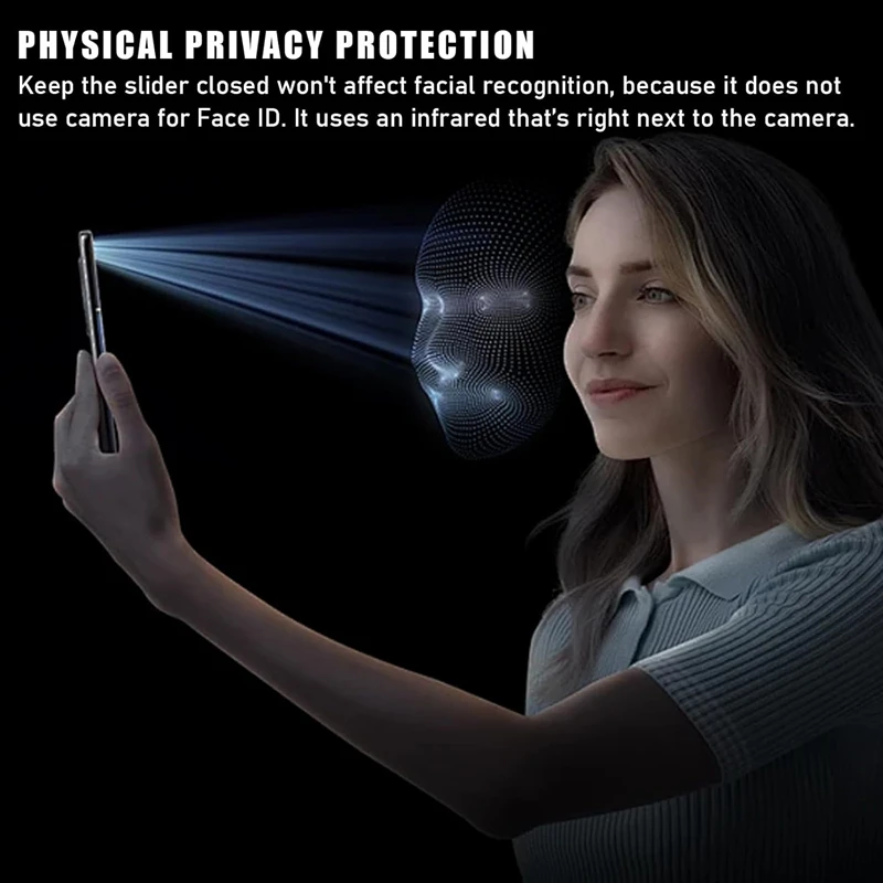 Ultra-Thin Front Camera Privacy Cover Slide Sticker