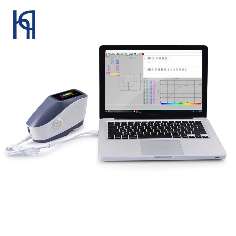 Portable Color Spectrophotometer YS4580 Color Measurement Instruments With Color Match Program 4